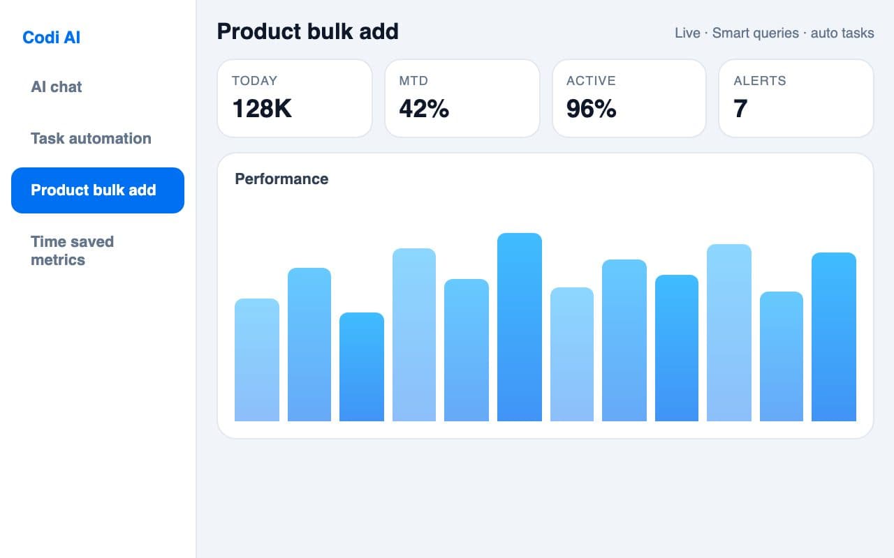 AI Assistant — Auto tasks